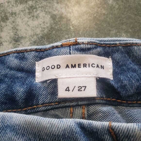 Good American GOOD WAIST CROP  Jeans sz 4/27 - Picture 5 of 5